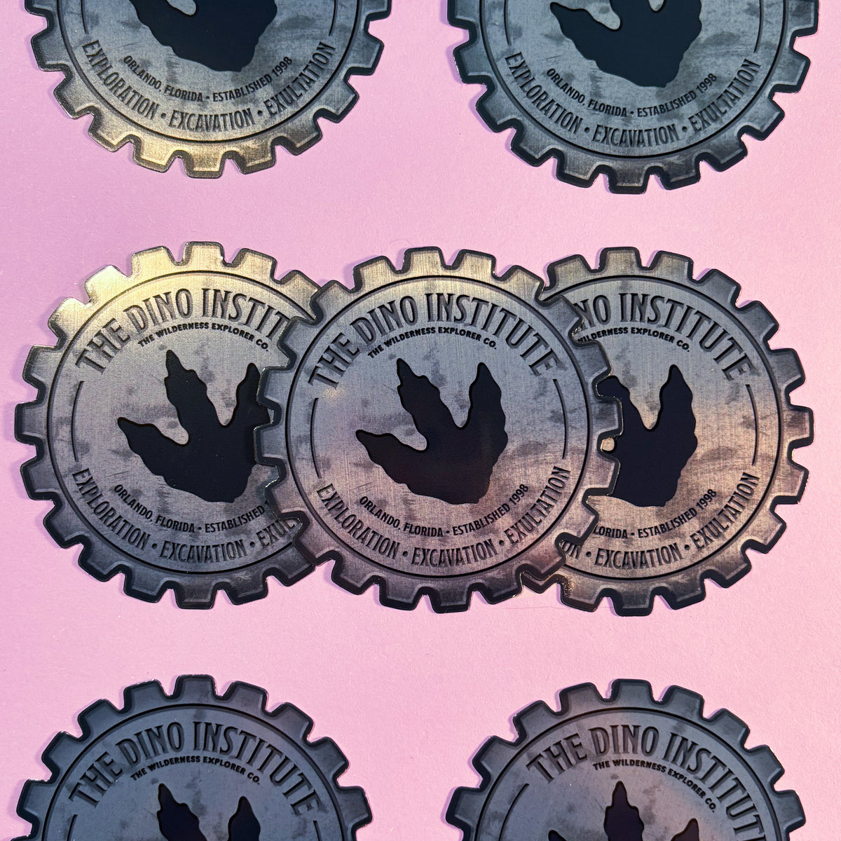The Dino Institute - Vinyl Sticker/Magnet