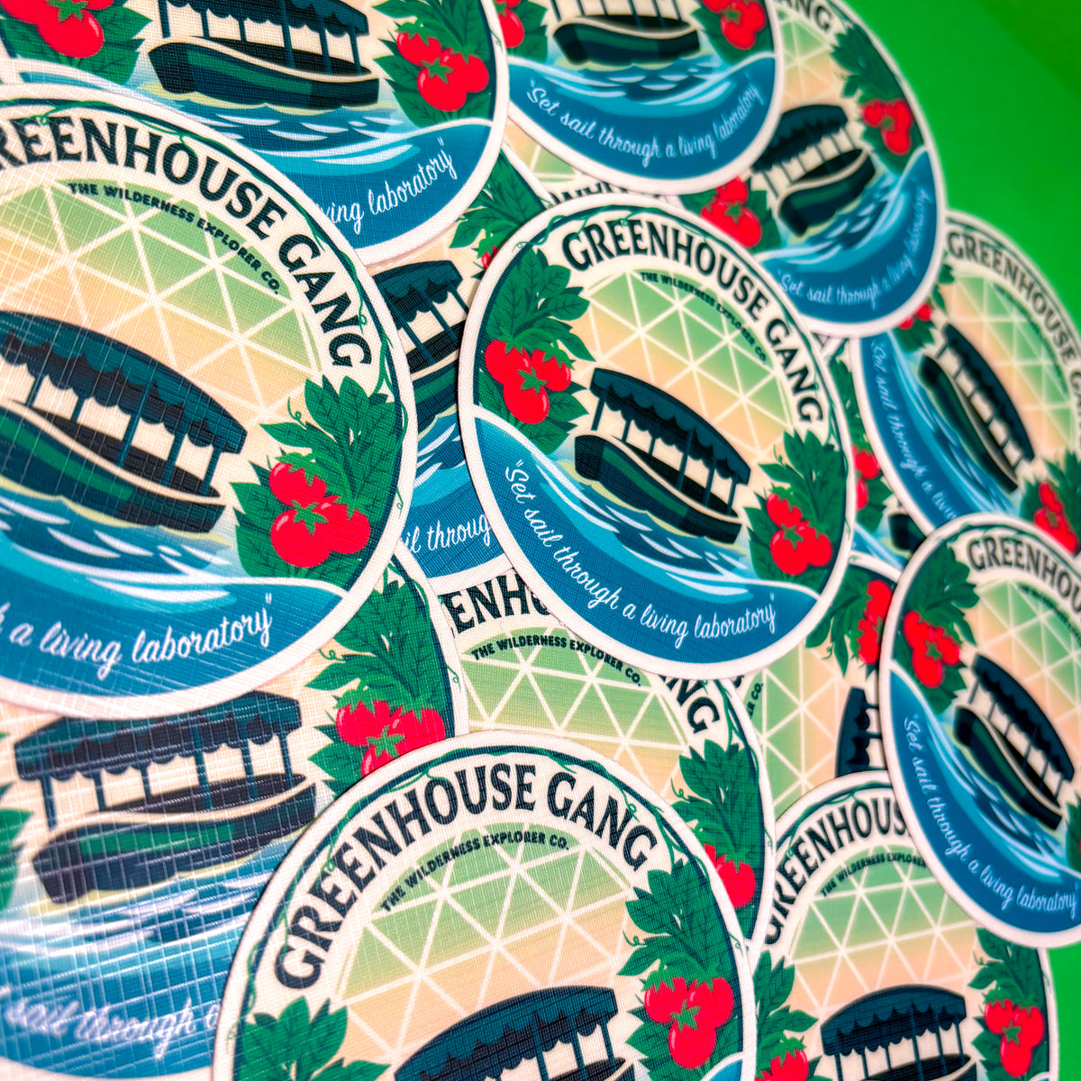 Greenhouse Gang - Textured Vinyl Sticker/Magnet
