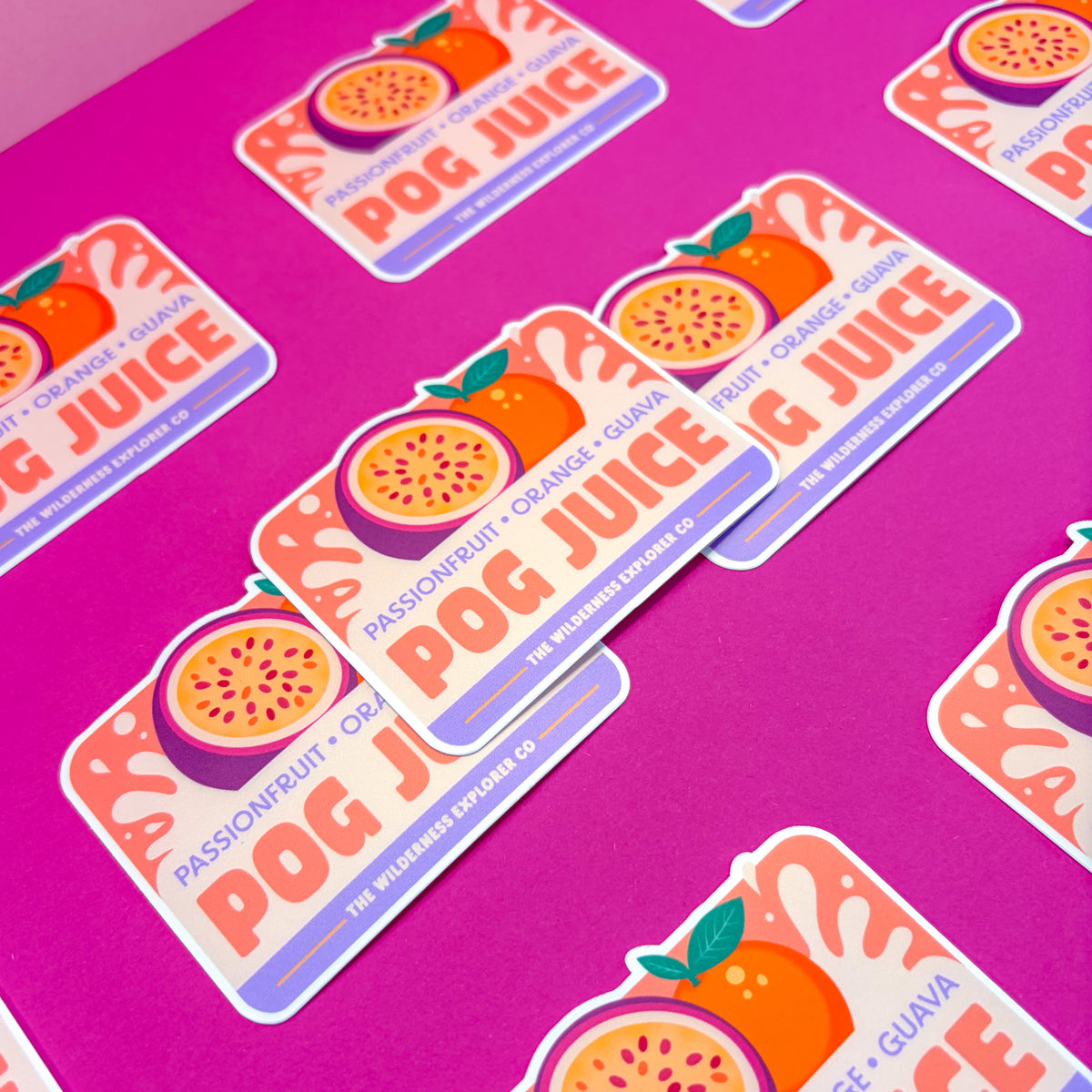 POG Juice - Vinyl Sticker/Magnet
