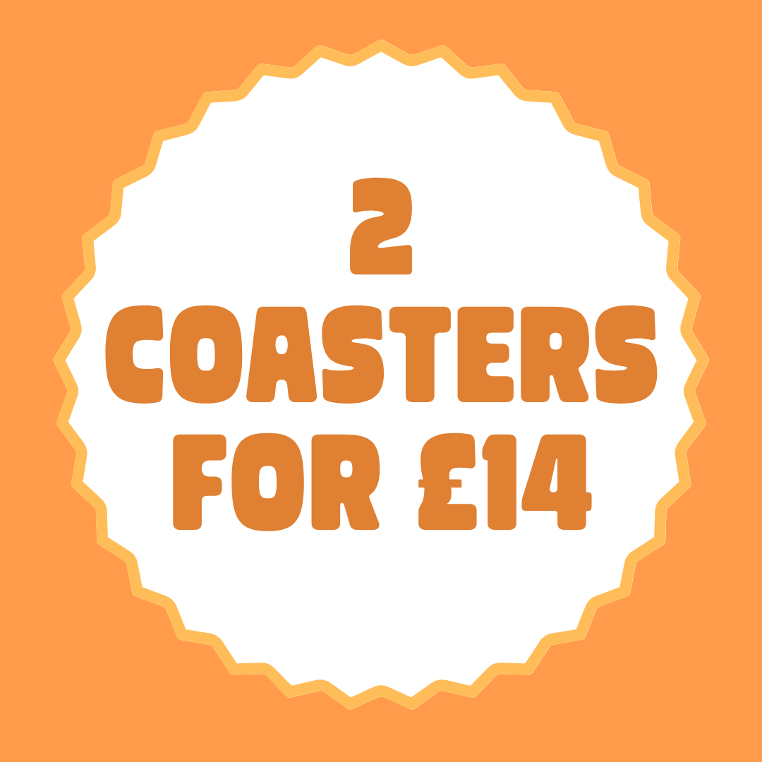 Wilderness Explorer Co. Coaster Bundle - 2 Coasters for £14
