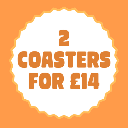 Wilderness Explorer Co. Coaster Bundle - 2 Coasters for £14