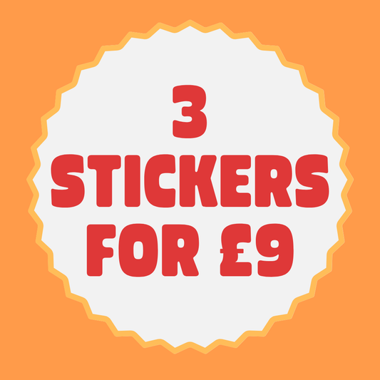 Wilderness Explorer Co. Sticker Bundle - 3 Stickers for £9