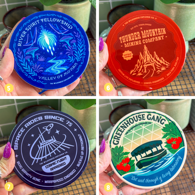 Wilderness Explorer Co. Coaster Bundle - 2 Coasters for £14