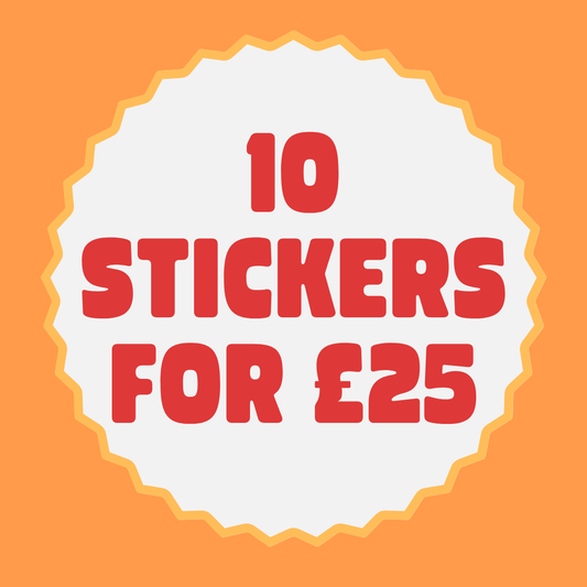 Wilderness Explorer Co. Sticker Bundle - 10 Stickers for £25