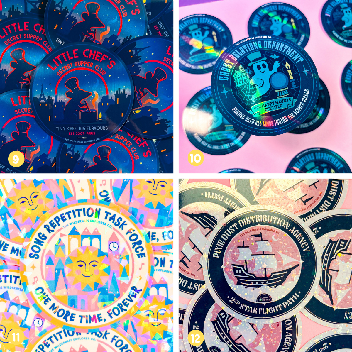 Wilderness Explorer Co. Sticker Bundle - 15 Stickers for £35