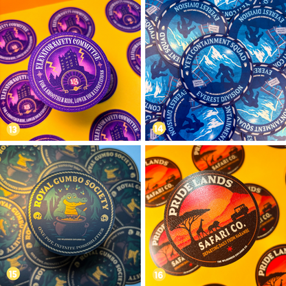 Wilderness Explorer Co. Sticker Bundle - 15 Stickers for £35