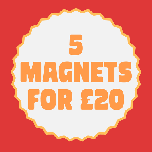 Wilderness Explorer Co. Magnet Bundle - 5 Magnets for £20