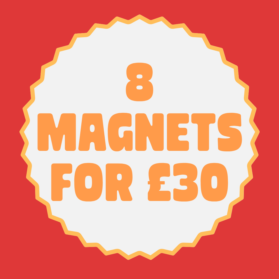 Wilderness Explorer Co. Magnet Bundle - 8 Magnets for £30