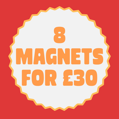Wilderness Explorer Co. Magnet Bundle - 8 Magnets for £30