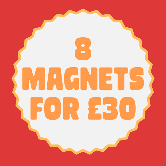 Wilderness Explorer Co. Magnet Bundle - 8 Magnets for £30
