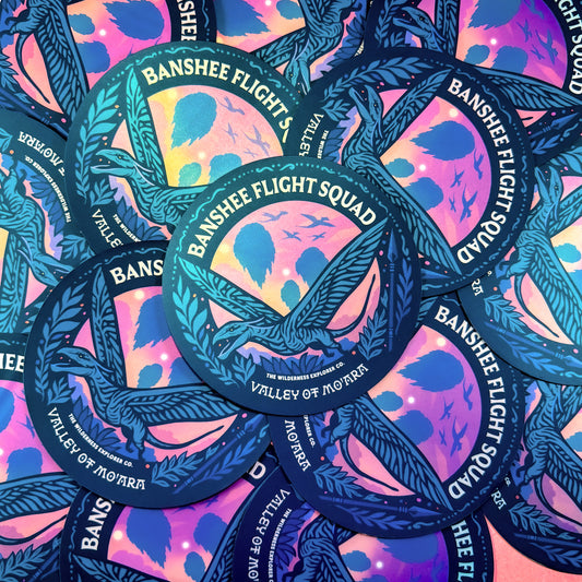 Banshee Flight Squad - Vinyl Sticker/Magnet