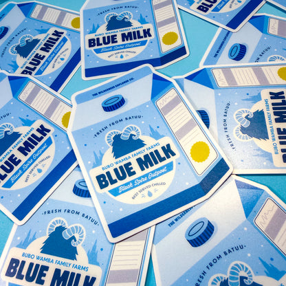 Blue Milk from Batuu - Vinyl Sticker/Magnet