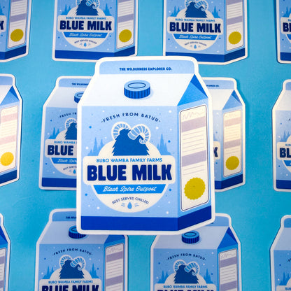 Blue Milk from Batuu - Vinyl Sticker/Magnet