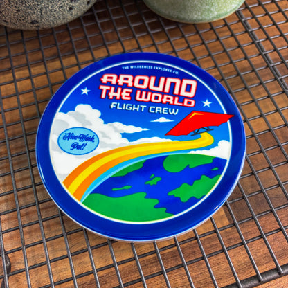 Around The World Flight Crew - Ceramic Coaster