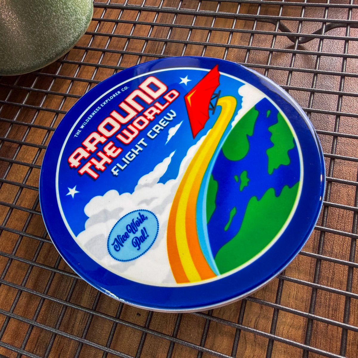 Around The World Flight Crew - Ceramic Coaster
