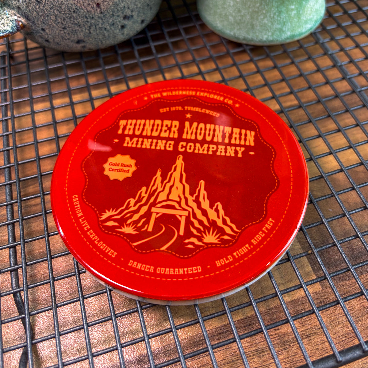 Thunder Mountain Mining Co - Ceramic Coaster
