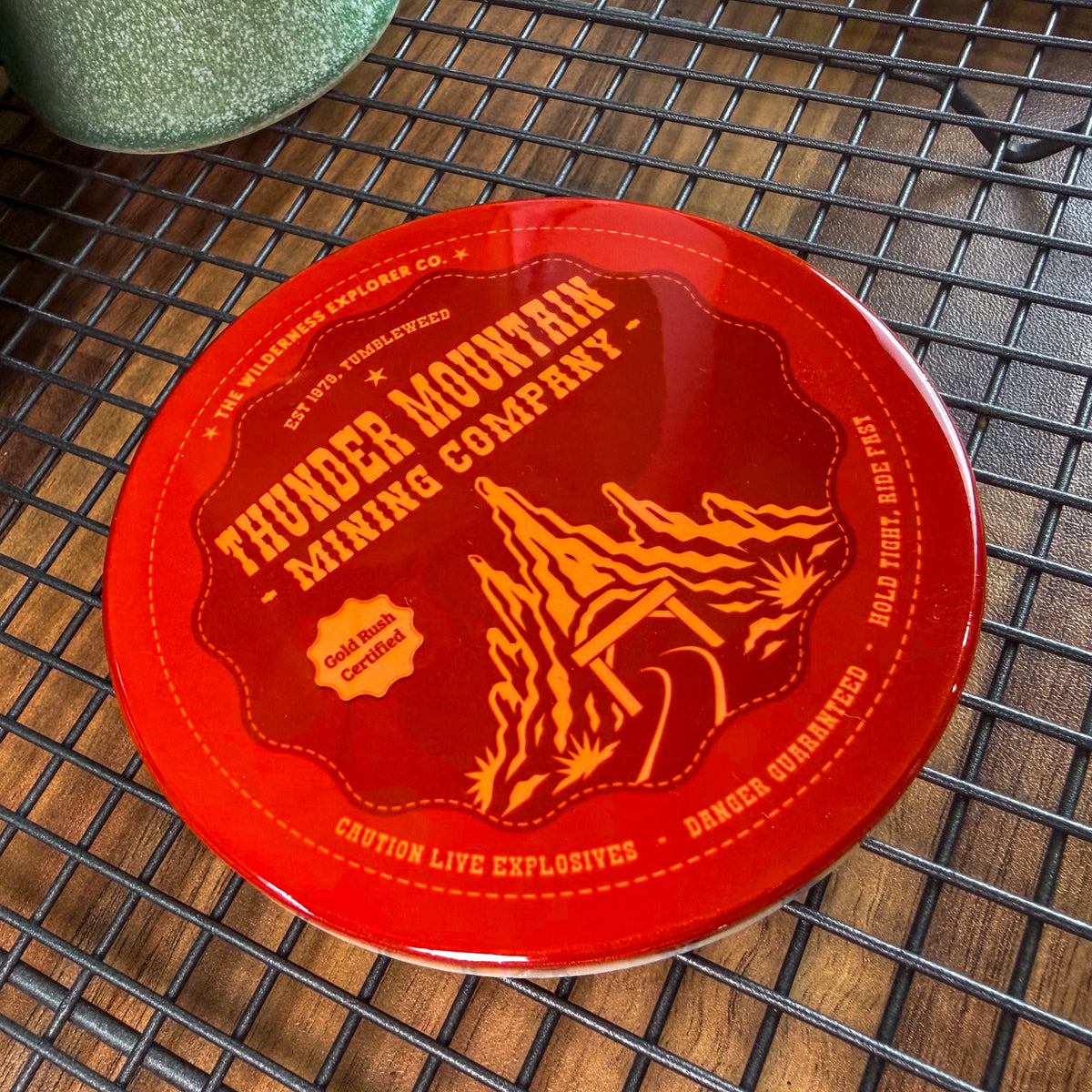 Thunder Mountain Mining Co - Ceramic Coaster