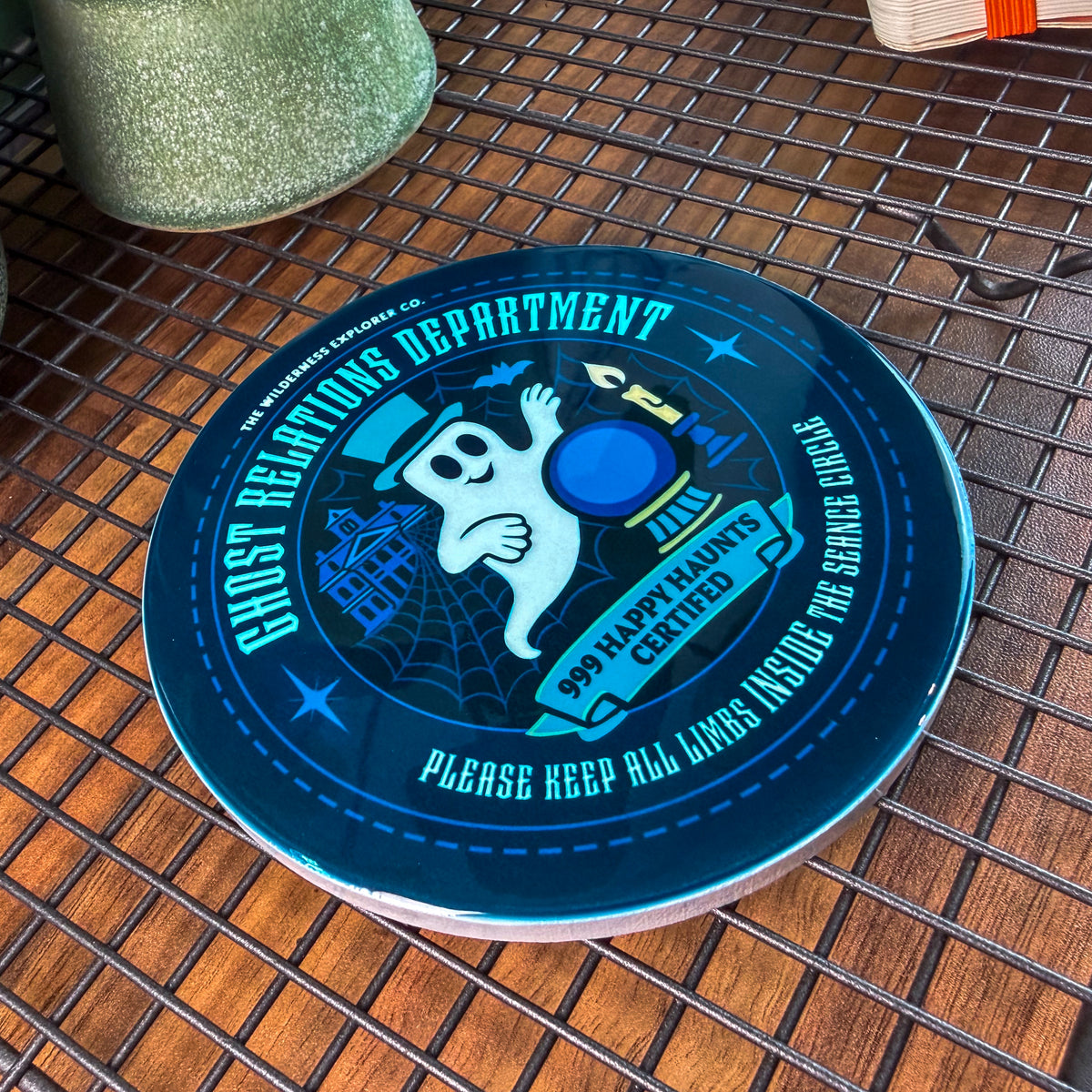 Ghost Relations Department - Ceramic Coaster
