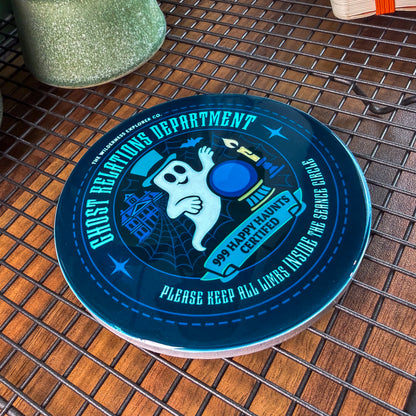Ghost Relations Department - Ceramic Coaster