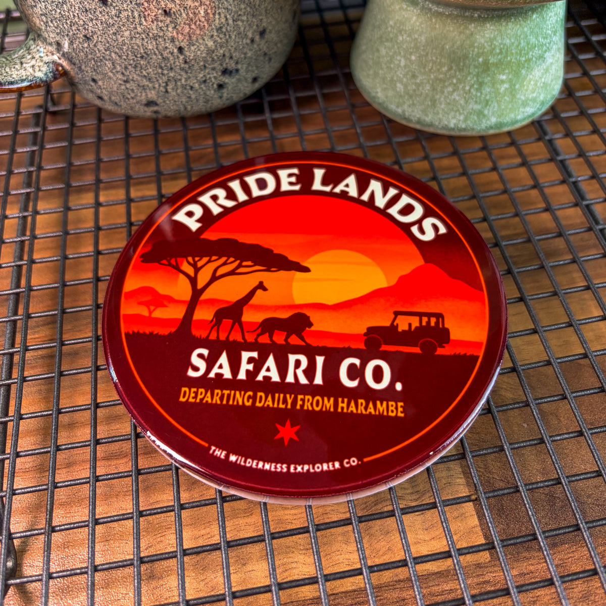 Pride Lands Safari Co - Ceramic Coaster