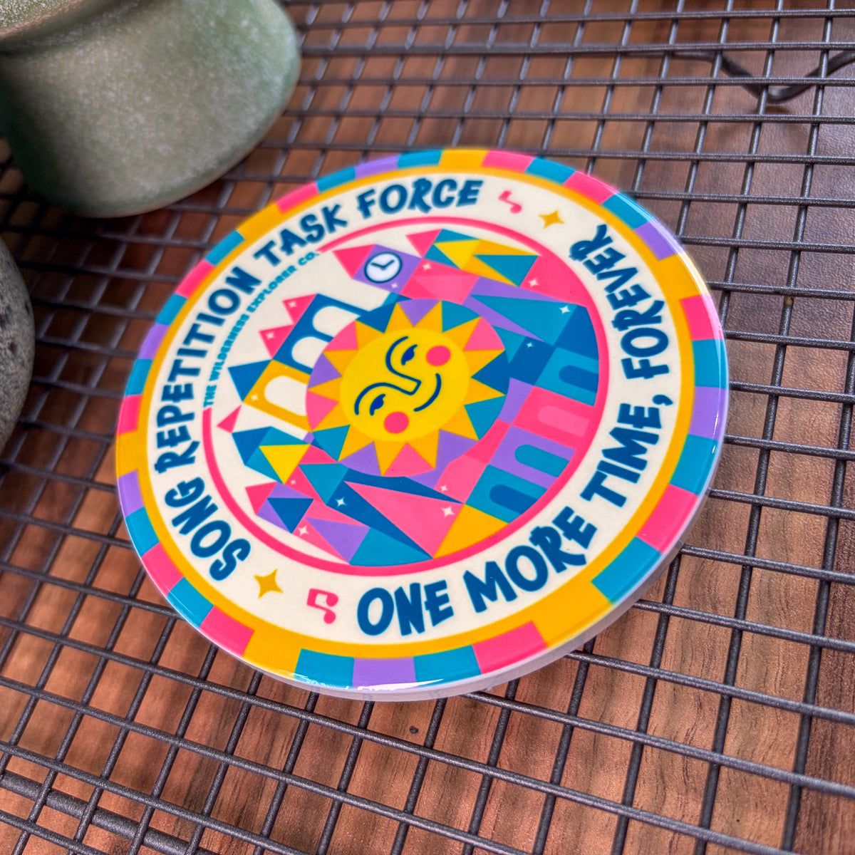 Song Repetition Task Force - Ceramic Coaster