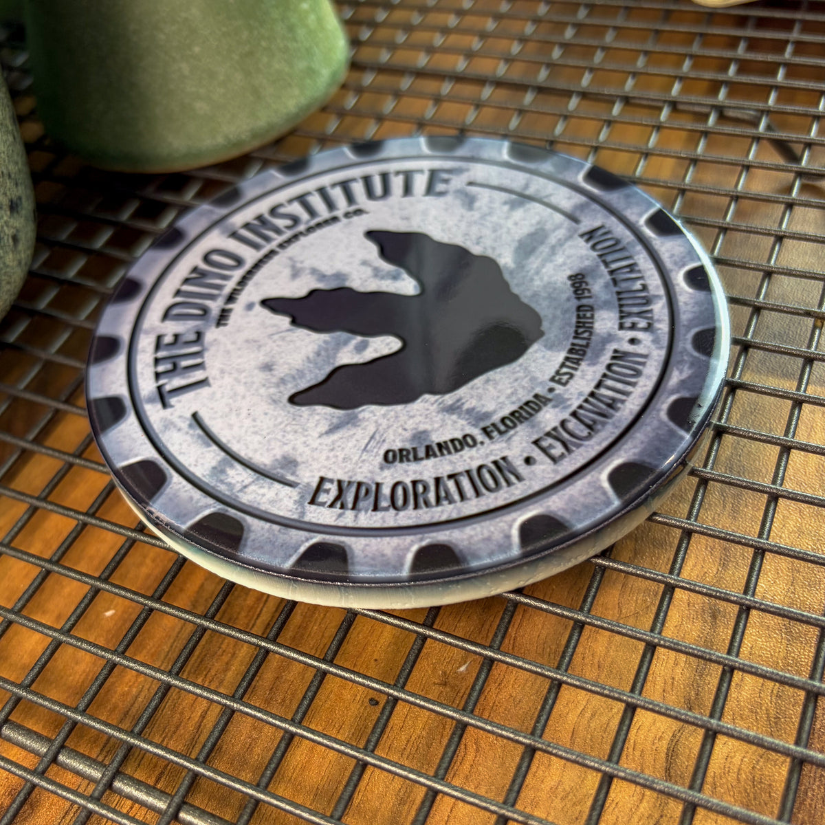The Dino Institute - Ceramic Coaster