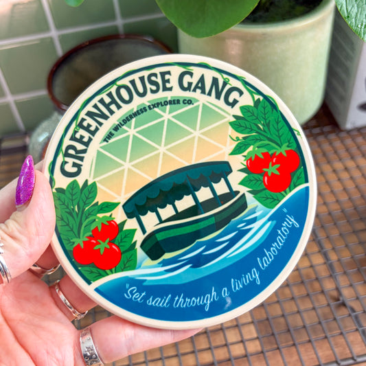 Greenhouse Gang - Ceramic Coaster