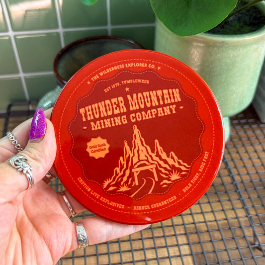 Thunder Mountain Mining Co - Ceramic Coaster