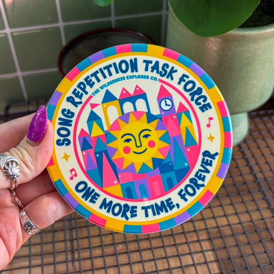 Song Repetition Task Force - Ceramic Coaster