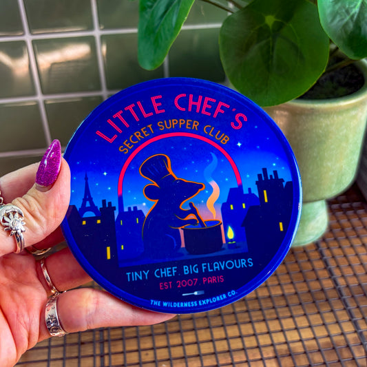 Little Chef's Secret Supper Club - Ceramic Coaster