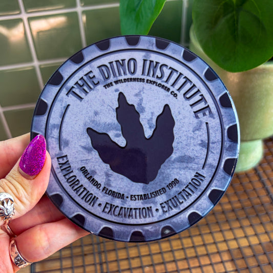 The Dino Institute - Ceramic Coaster