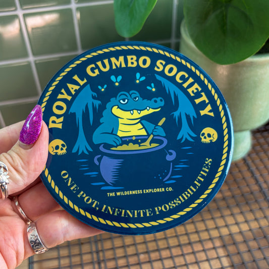 Royal Gumbo Society - Ceramic Coaster