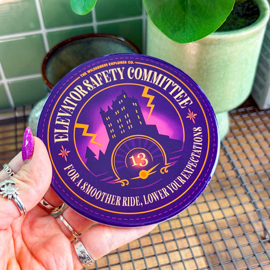 Elevator Safety Committee - Ceramic Coaster