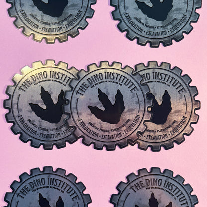 The Dino Institute - Vinyl Sticker/Magnet