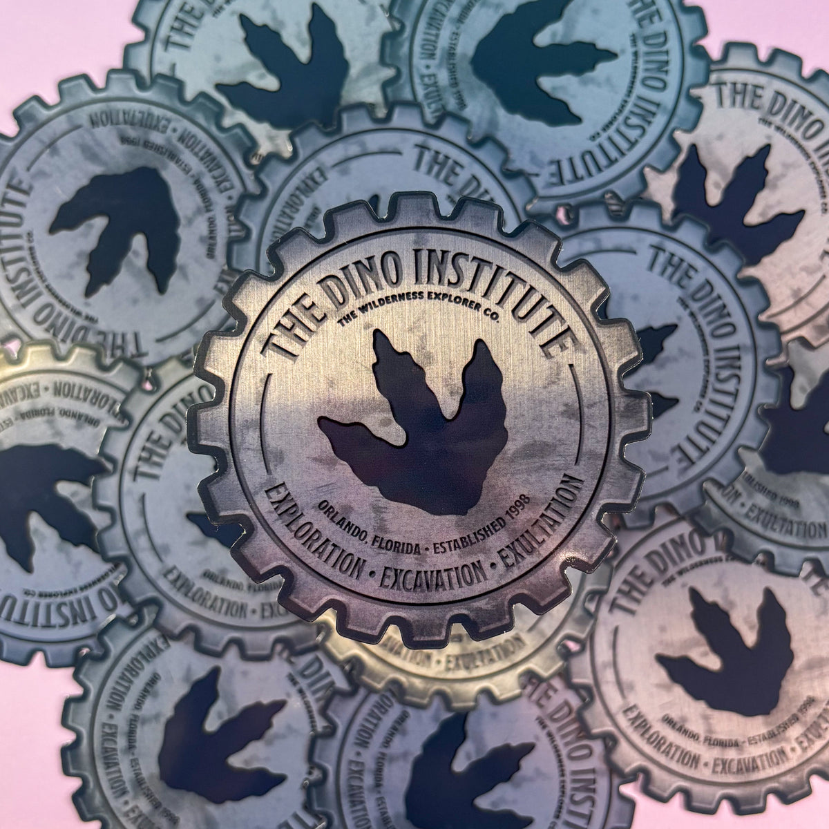 The Dino Institute - Vinyl Sticker/Magnet