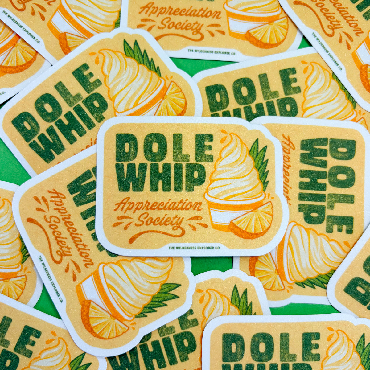 Dole Whip Appreciation Society - Vinyl Sticker/Magnet