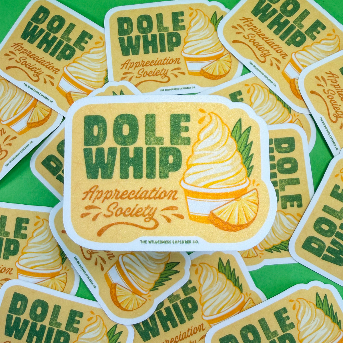 Dole Whip Appreciation Society - Vinyl Sticker/Magnet