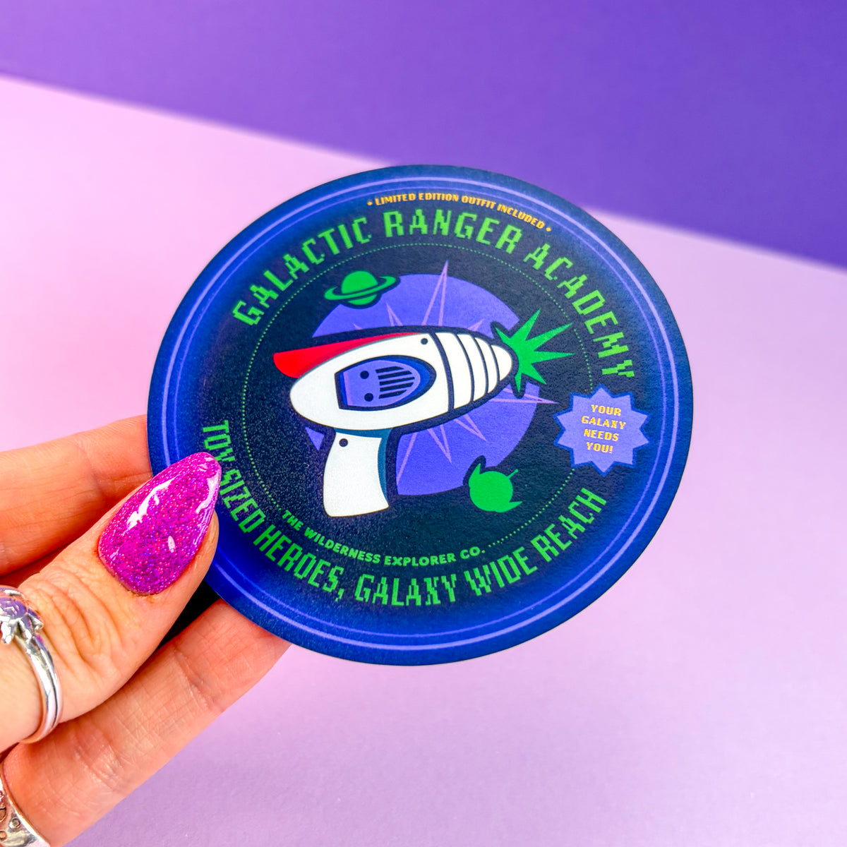 Galactic Ranger Academy - Vinyl Sticker/Magnet