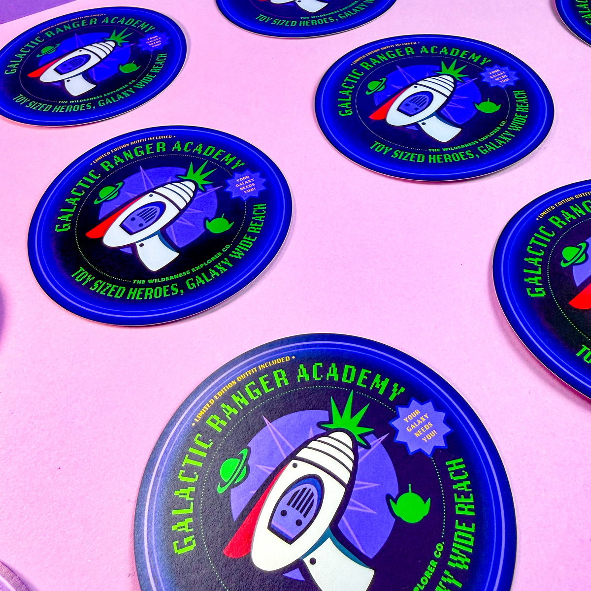 Galactic Ranger Academy - Vinyl Sticker/Magnet