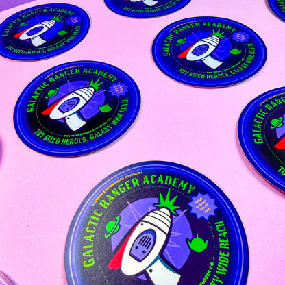 Galactic Ranger Academy - Vinyl Sticker/Magnet