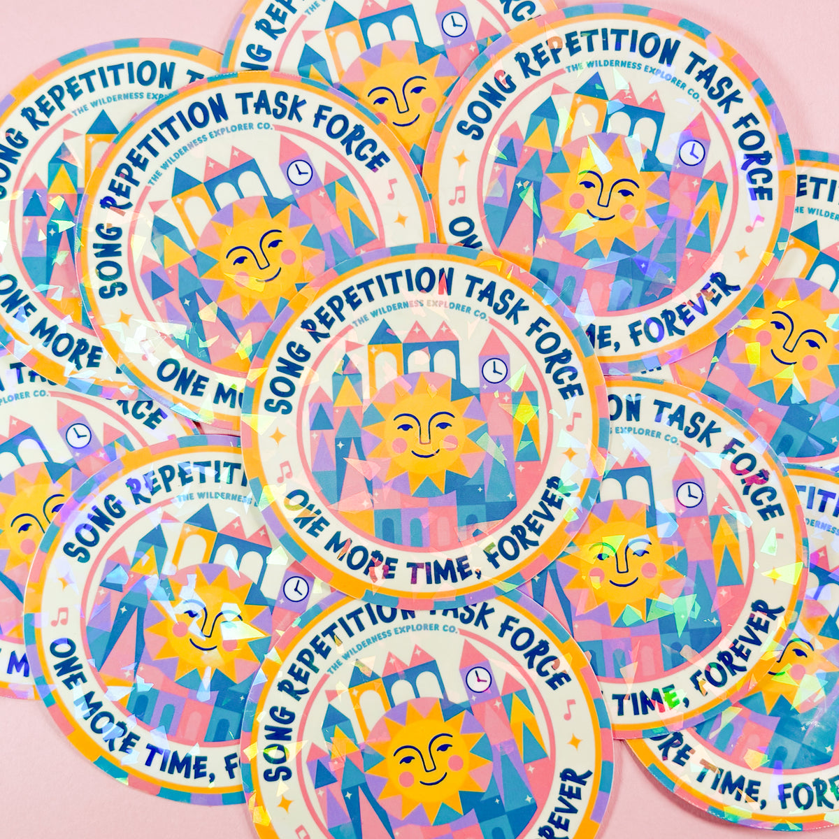Song Repetition Task Force - Vinyl Sticker/Magnet