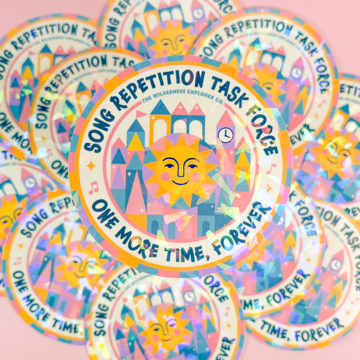 Song Repetition Task Force - Vinyl Sticker/Magnet