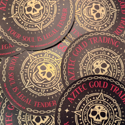 Aztec Gold Trading - Vinyl Sticker/Magnet