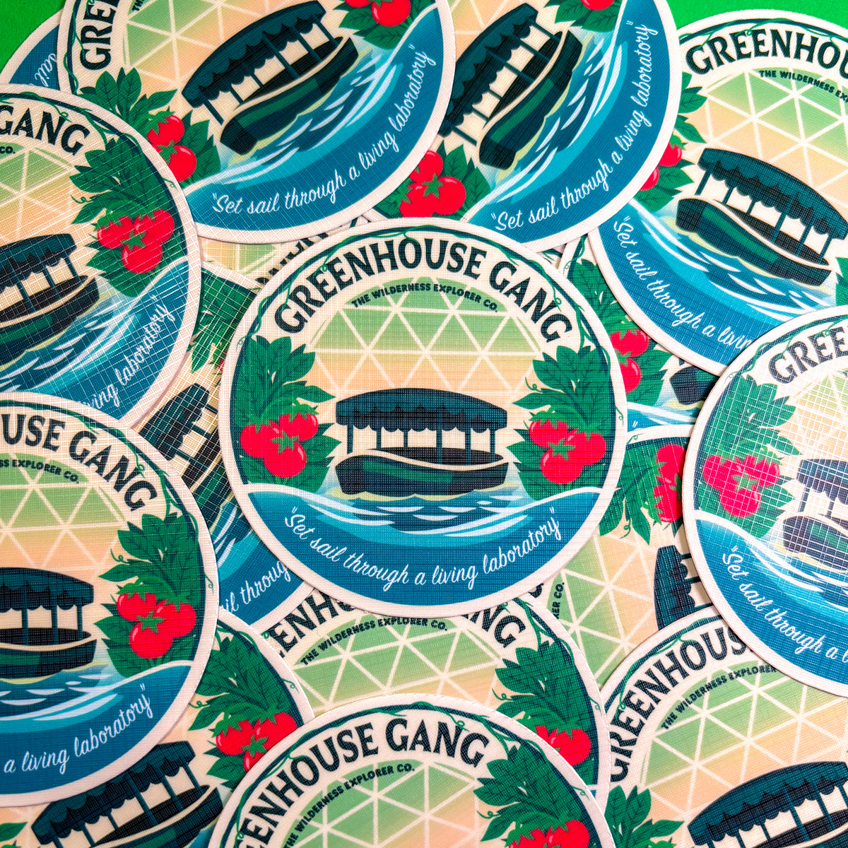 Greenhouse Gang - Textured Vinyl Sticker/Magnet