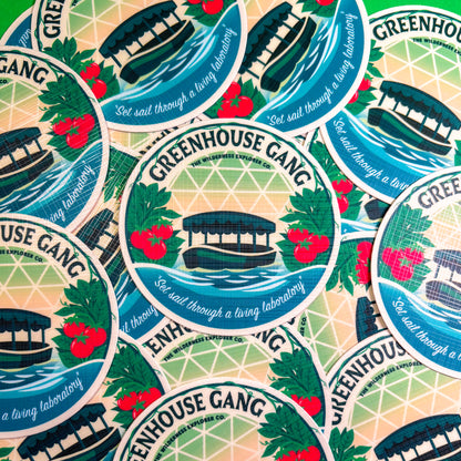 Greenhouse Gang - Textured Vinyl Sticker/Magnet