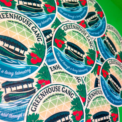 Greenhouse Gang - Textured Vinyl Sticker/Magnet