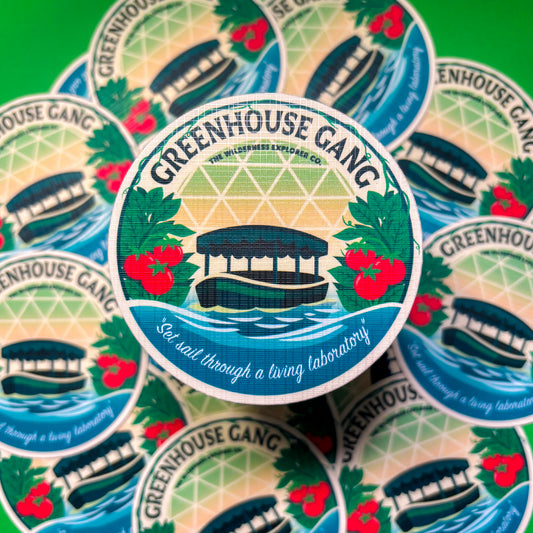 Greenhouse Gang - Textured Vinyl Sticker/Magnet