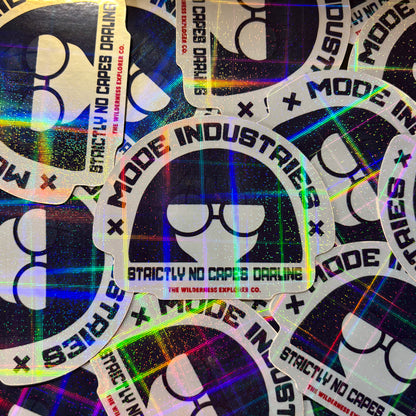 Mode Industries - Holographic Vinyl Sticker/Magnet