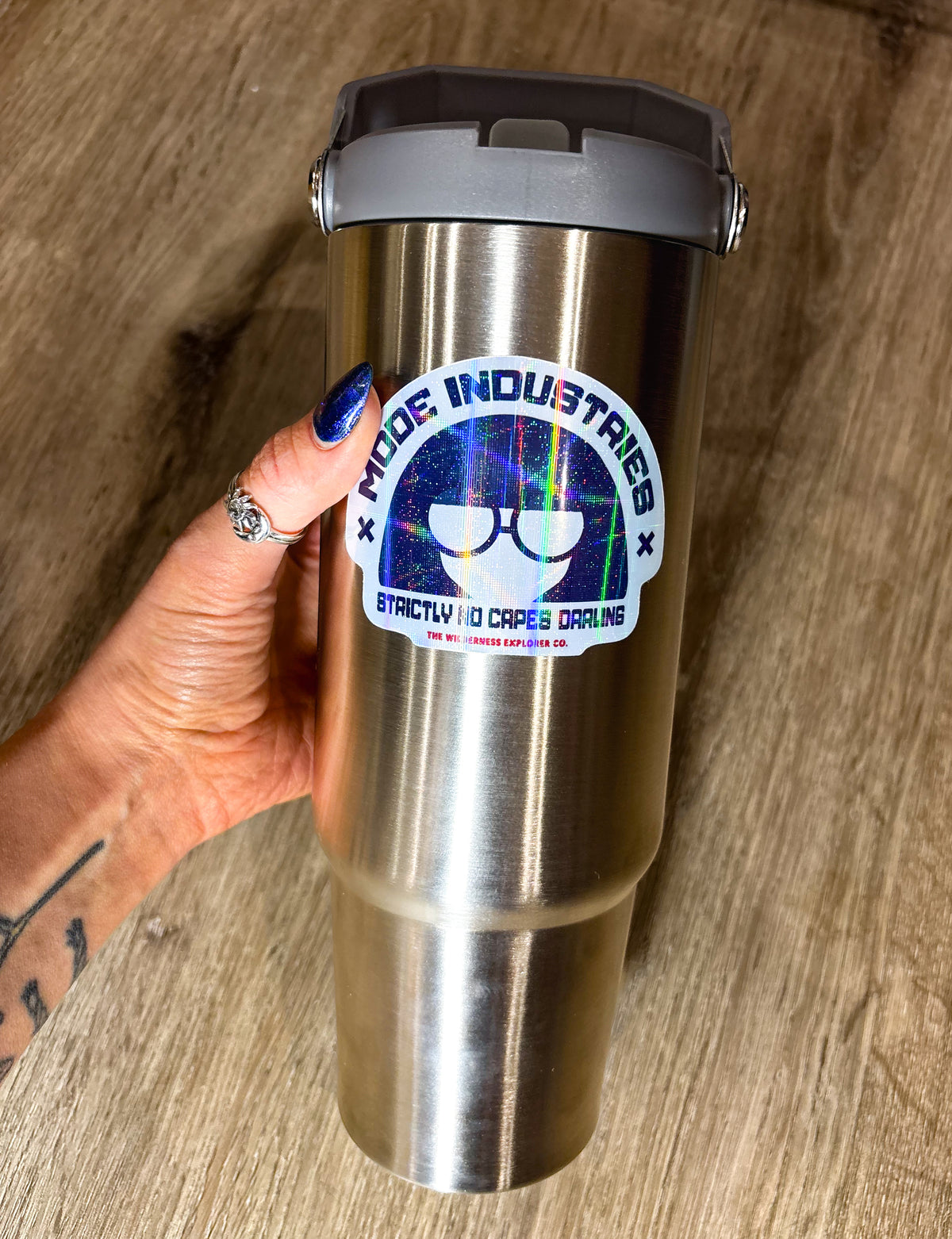 Mode Industries - Holographic Vinyl Sticker/Magnet