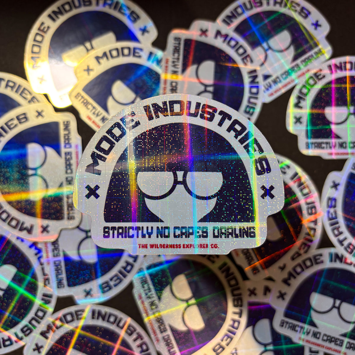 Mode Industries - Holographic Vinyl Sticker/Magnet